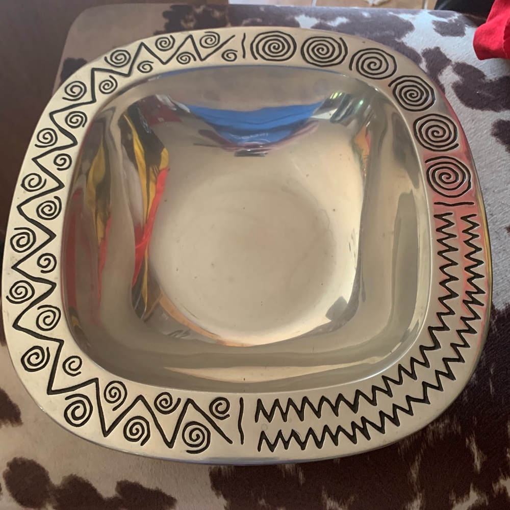 12x12 Wilton Armetale Pewter Square Bowl/Baking Dish
